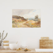Autumn - Joseph Rubens Powell Fine Art Poster (Keuken)