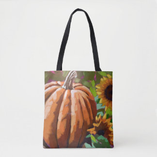 Autumn Joy dubbelzijdig bedrukt Tas. Originele kun Tote Bag