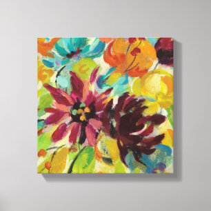 Autumn Joy Flowers Canvas Afdruk