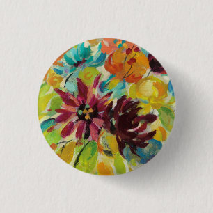 Autumn Joy Flowers Ronde Button 3,2 Cm