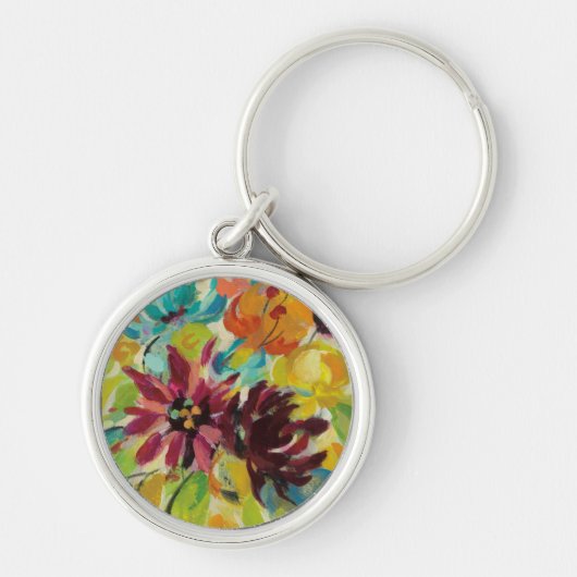 Autumn Joy Flowers Sleutelhanger (Voorkant)