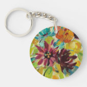 Autumn Joy Flowers Sleutelhanger (Voorkant)