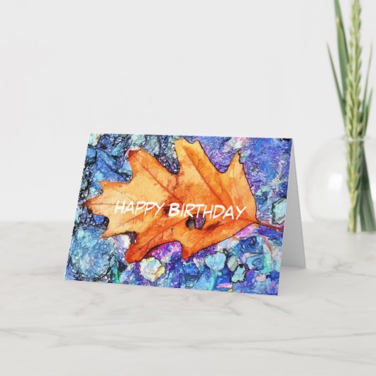 AUTUMN KAART (Voorkant)