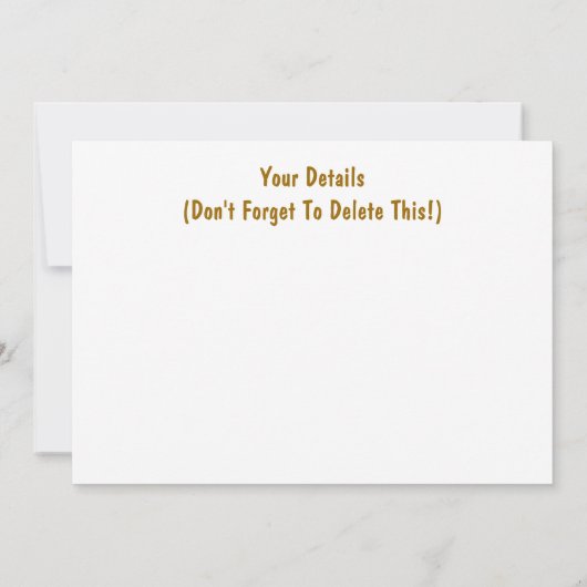 AUTUMN KAART (Achterkant)