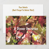 AUTUMN KAART (Voorkant / Achterkant)