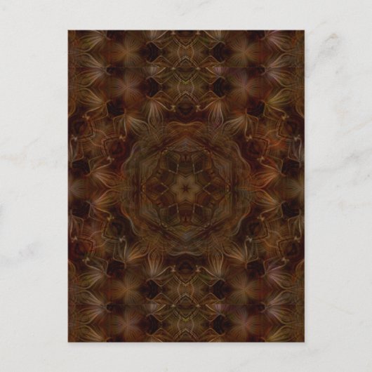 Autumn Kaleidoscope Briefkaart (Voorkant)