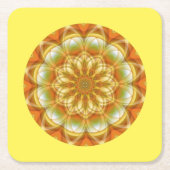 Autumn Kaleidoscope Kartonnen Onderzetters (Voorkant)