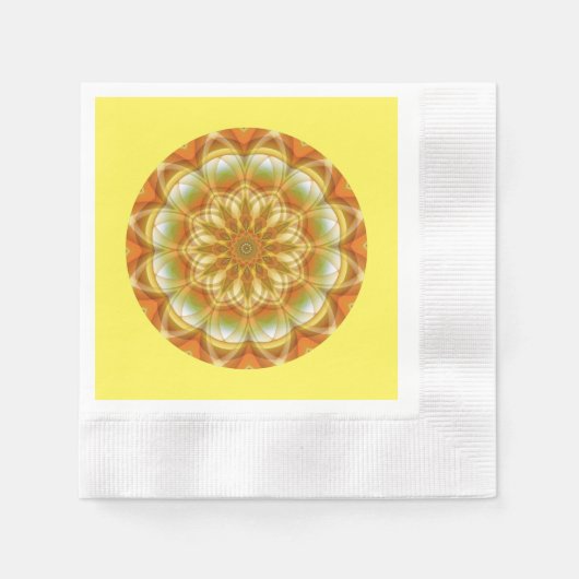 Autumn Kaleidoscope Servet (Voorkant)