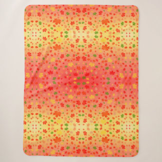 Autumn Kaleidoscope Sherpa Deken