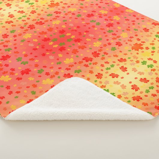 Autumn Kaleidoscope Sherpa Deken (3/4)