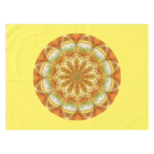 Autumn Kaleidoscope Tafelkleed (Voorkant (Horizontaal))