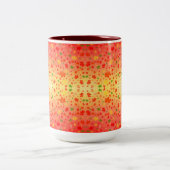 Autumn Kaleidoscope Tweekleurige Koffiemok (Center)