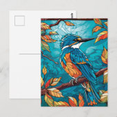 Autumn Kingfisher Briefkaart (Voorkant / Achterkant)