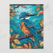 Autumn Kingfisher Briefkaart (Voorkant)