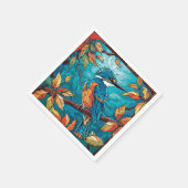 Autumn Kingfisher Papier servetten (Hoek)