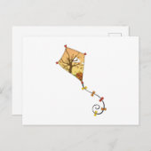 Autumn Kite Briefkaart (Voorkant / Achterkant)