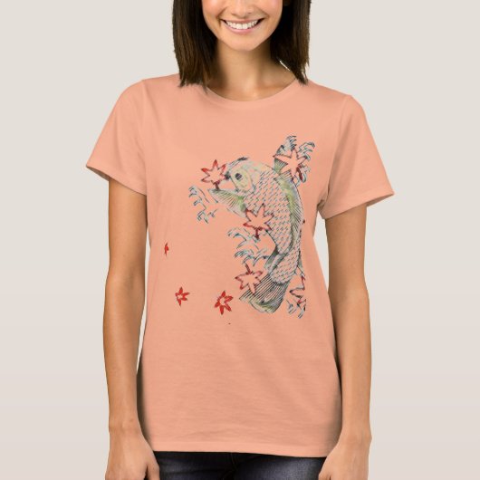 Autumn Koi Pond T-shirt (Voorkant)