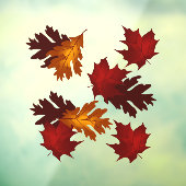 Autumn laat vinylvensterkoeling achter raamsticker (Vel 3)