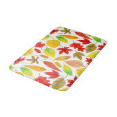 Autumn laat waterverf wit badmat (Gekanteld)