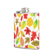 Autumn laat waterverf wit heupfles (Links)