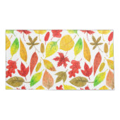 Autumn laat waterverf wit kussensloop (Achterkant-Links)