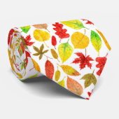 Autumn laat waterverf wit stropdas (Opgerold)