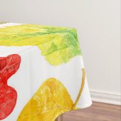 Autumn laat waterverf wit tafelkleed (Voorbeeld)