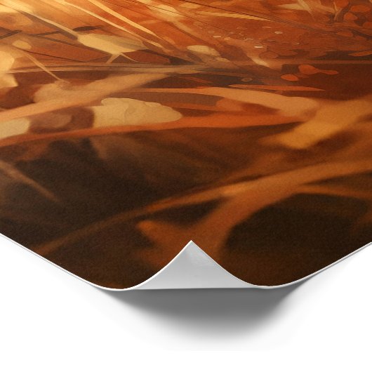 Autumn Labrador Poster (Hoek)