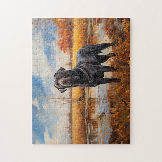 Autumn Labrador retriever Legpuzzel (Verticaal)