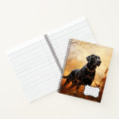 Autumn Labrador retriever Notitieboek (Binnen)