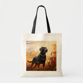 Autumn Labrador retriever Tote Bag