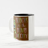 Autumn Lake "BOMB DIGGITY ROBOT" Mok (Voorkant links)