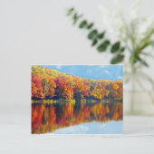 Autumn Lake Briefkaart (Staand voorkant)