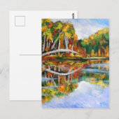 Autumn Lake Briefkaart (Voorkant / Achterkant)