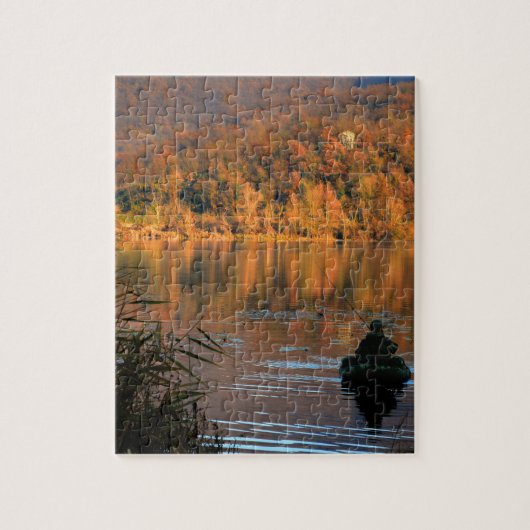 Autumn Lake Legpuzzel (Verticaal)