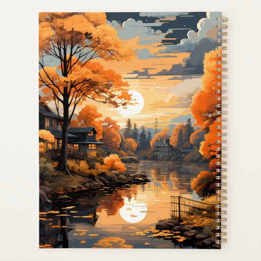 Autumn Lake Planner (Achterkant)