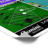 Autumn Lake ROBO-STEREO Recod Album Poster (Hoek)