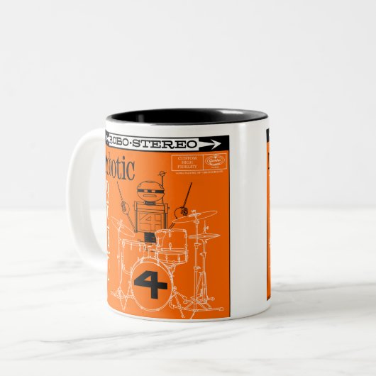 Autumn Lake "ROBOTIC BEAT LP" Mok (Voorkant links)