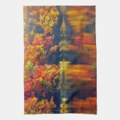 Autumn Lake Theedoek (Verticaal)