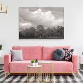 Autumn Landscape Bute Park Cardiff Canvas Afdruk (Insitu (Woonkamer))