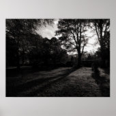 Autumn Landscape Bute Park Cardiff Poster (Voorkant)