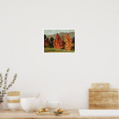 Autumn Landscape, c.1903 (olie op canvas) Poster (Keuken)