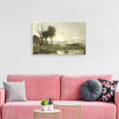 Autumn Landscape ( Nederlandse kunst) (Nederland) Canvas Afdruk (Insitu (Woonkamer))