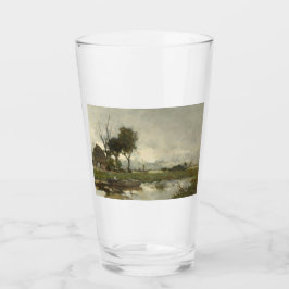 Autumn Landscape ( Nederlandse kunst) (Nederland) Glas