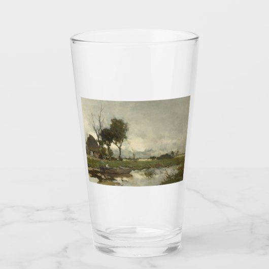Autumn Landscape ( Nederlandse kunst) (Nederland) Glas (Voorkant)