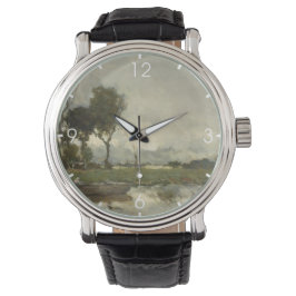 Autumn Landscape ( Nederlandse kunst) (Nederland) Horloge