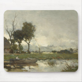 Autumn Landscape ( Nederlandse kunst) (Nederland) Muismat