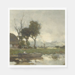 Autumn Landscape ( Nederlandse kunst) (Nederland) Servet