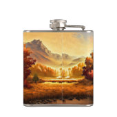 Autumn Landscape Painting-68754 Heupfles (Achterkant)