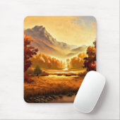 Autumn Landscape Painting-68754 Muismat (Met muis)